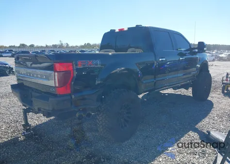 2021 Ford F-250 Platinum from USA, damaged, VIN 1FT7W2BT9MEC02201